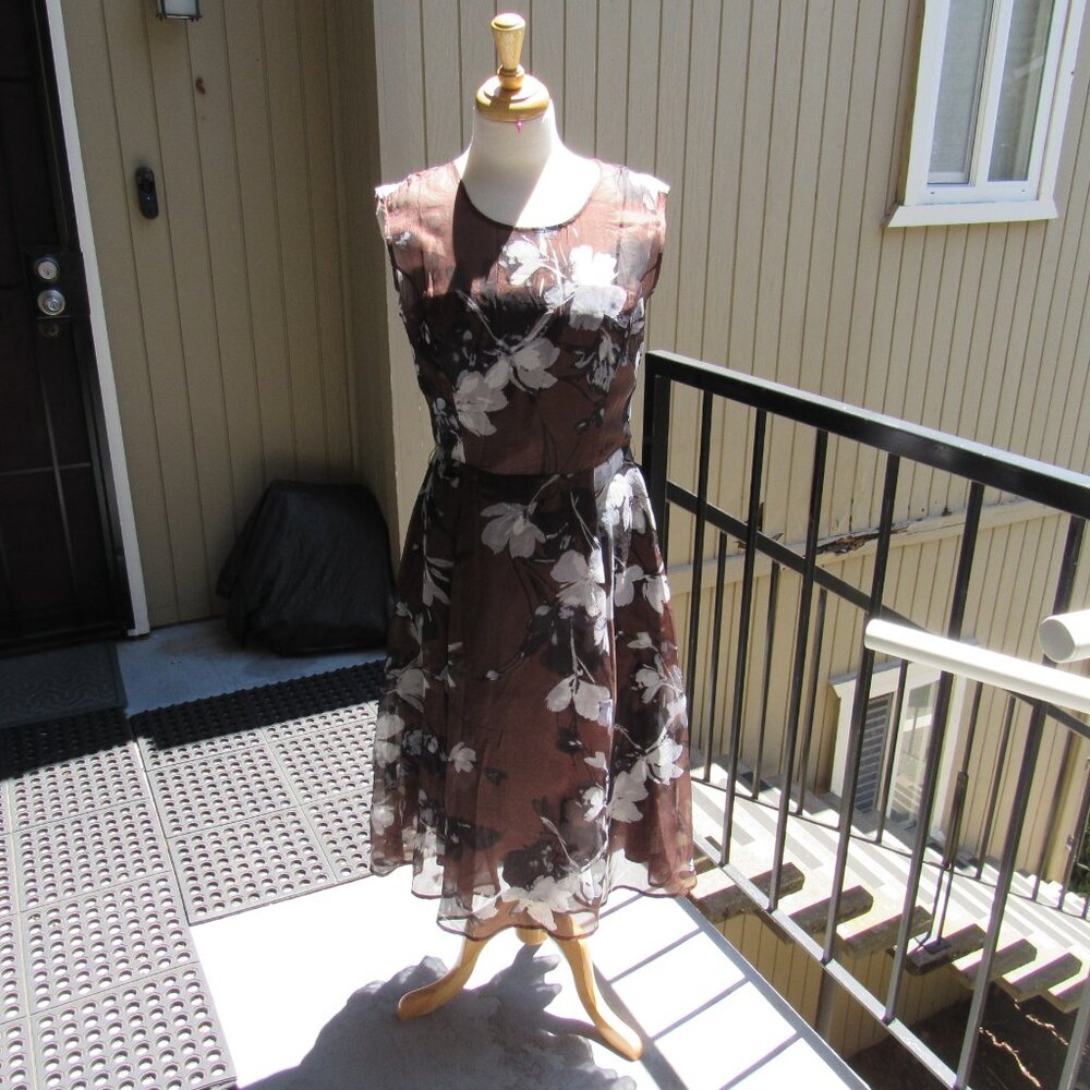 #78  WOMEN'S SILKY SUMMER DRESS BY PHASE EIGHT (SIZE 8US /12UK)